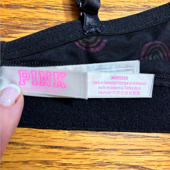 Victoria Secret PINK WEAR EVERYWHERE SUPER PUSH-UP BRA SIZE 36DD - Picture 6 of 6